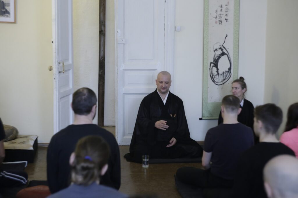 Ретрит с монахом Кэйдзи в Санкт-Петербурге, октябрь 2020