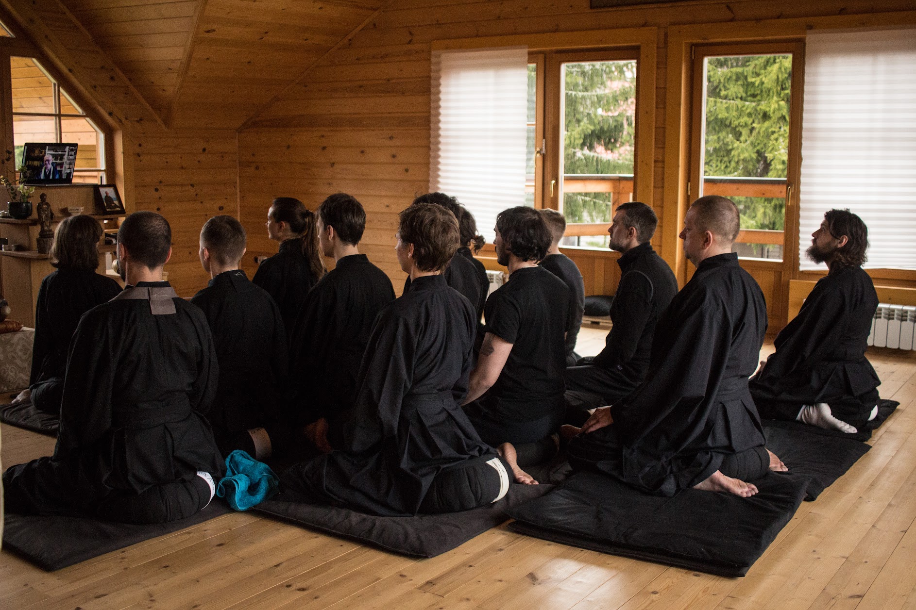 Медитации дзадзен онлайн