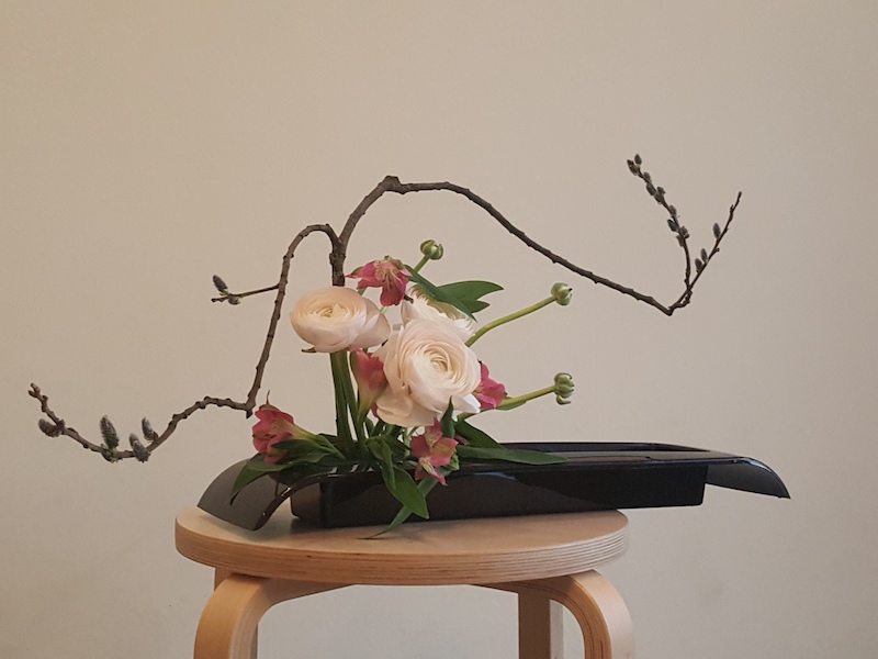 Перенос мастер-класса по икебане