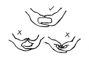 Положение рук